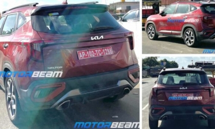 KIA Seltos mới lộ ảnh nội thất trước khi ra mắt chính thức